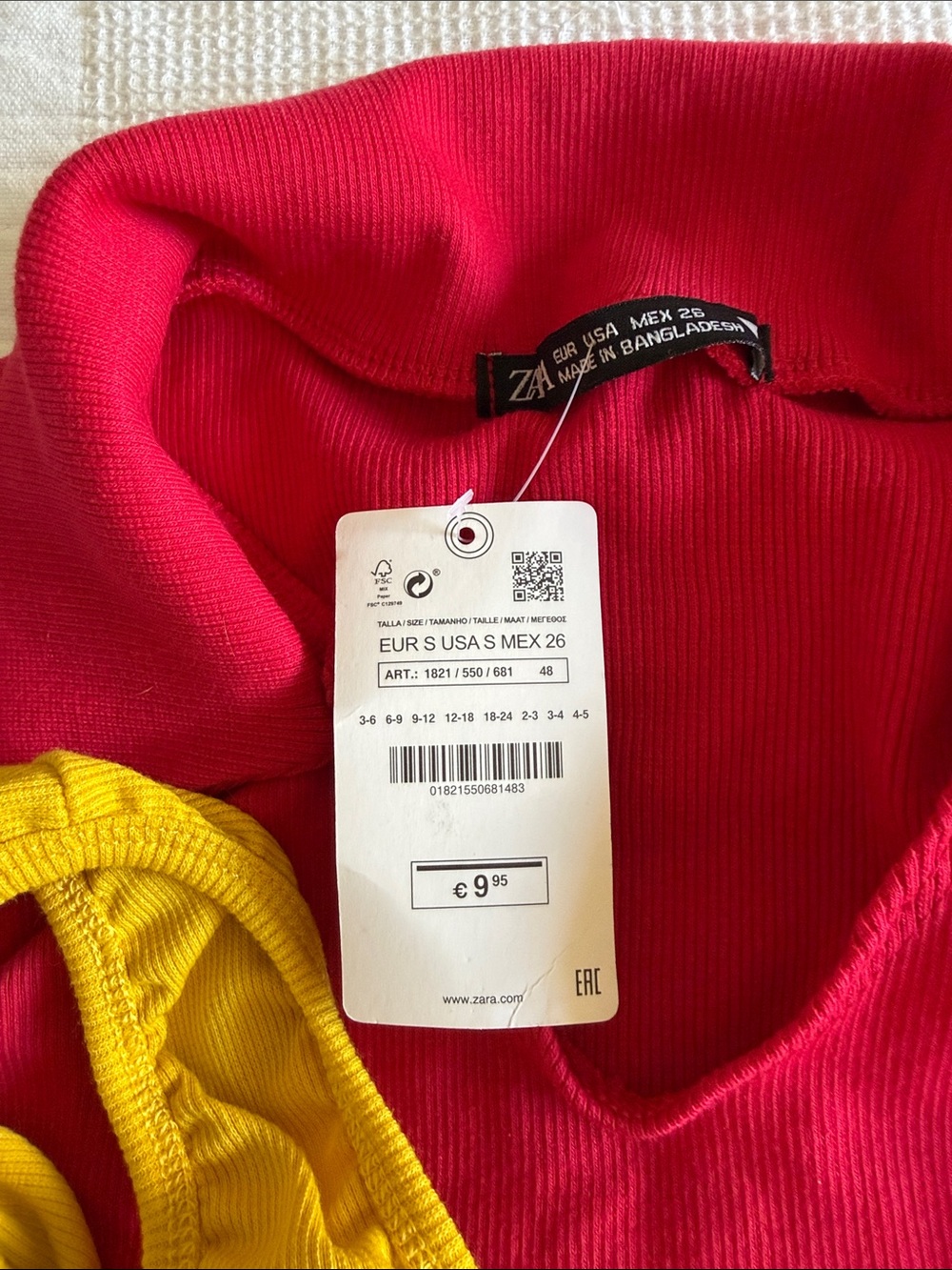 Zara Womens Short Sleeve Tops - Mixed Colors / size S / all NWT - Picture 2 of 5